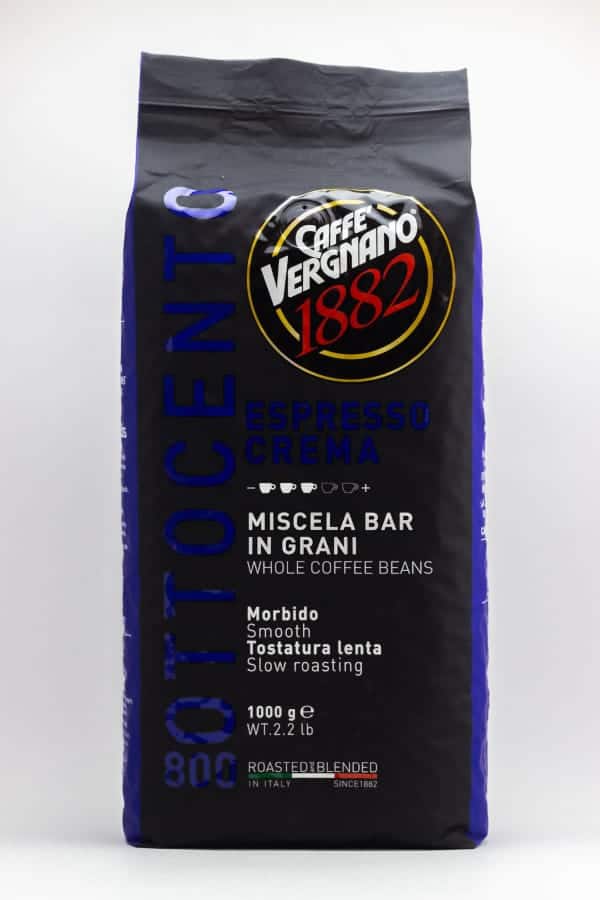 Caffé Vergnano 800 Espresso Crema szemes kávé (1kg)