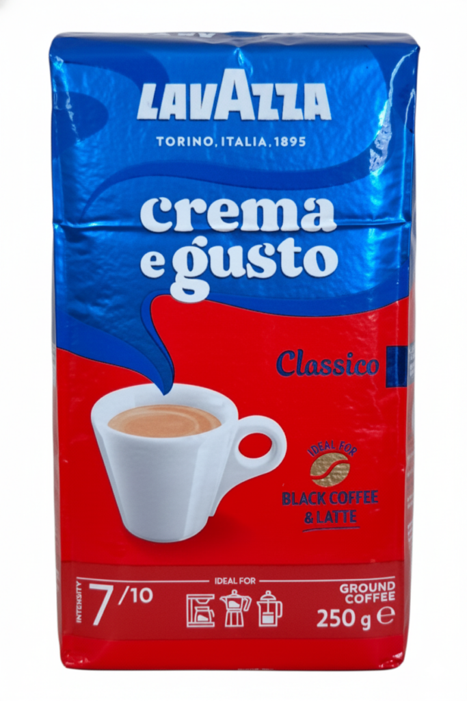 Lavazza Crema e Gusto Classico őrölt kávé (250g)
