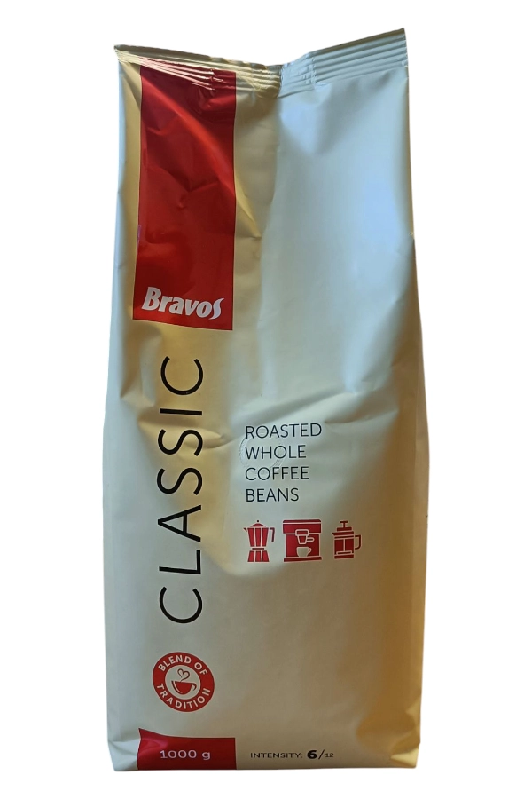 Bravos Classic szemes kávé (1kg)