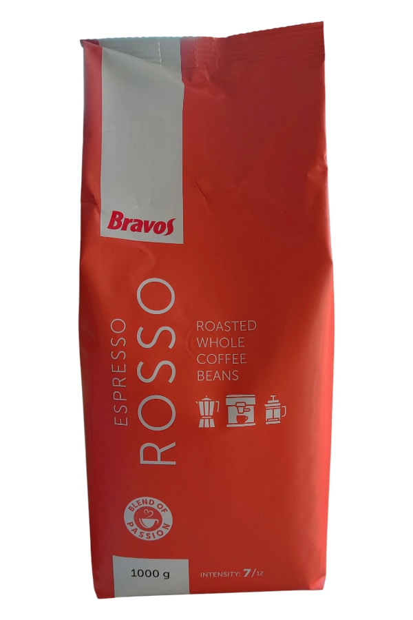 Bravos Classic Espresso Rosso szemes kávé (1kg)