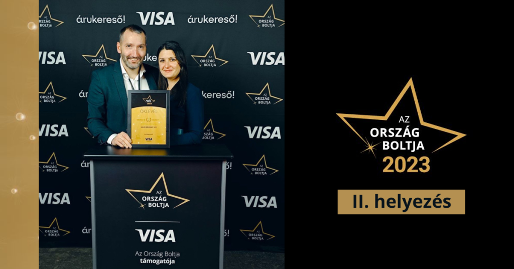 A Kávéáruház lett az Ország Boltja 2. helyezett!