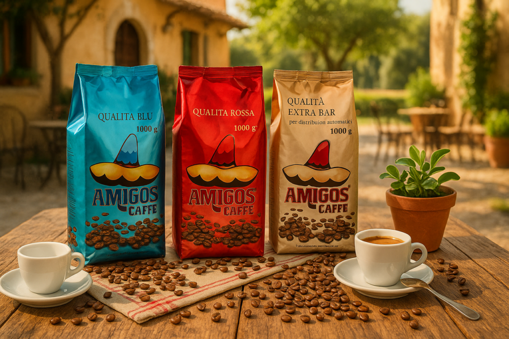 ☕ Amigos Caffè – Olasz kávé, ami nem csak ígéret