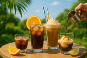 Jeges kávék nyárra – jeges eszpresszó, cold brew, frappé, affogato