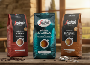 Segafredo Selezione trió szemes kávé – Arabica, Crema, Espresso