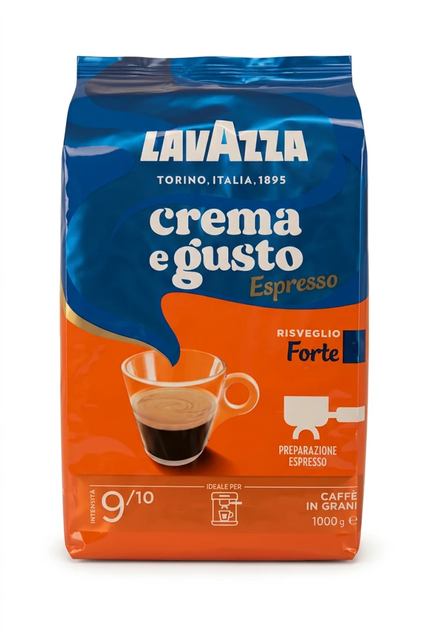 Lavazza Crema e Gusto Forte szemes kávé (1kg)