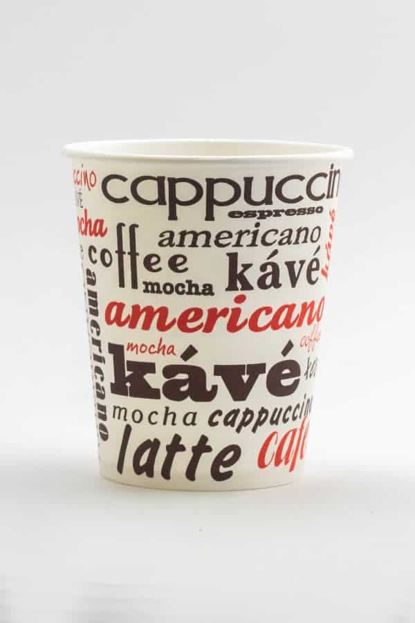 207 ml papírpohár kávéautomatához - Kávé felirat (100 db)
