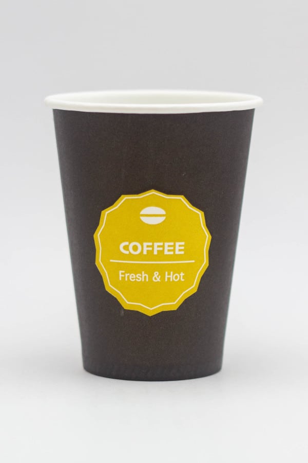 207 ml papírpohár kávéautomatához - Coffee Fresh and Hot felirat (50 db)