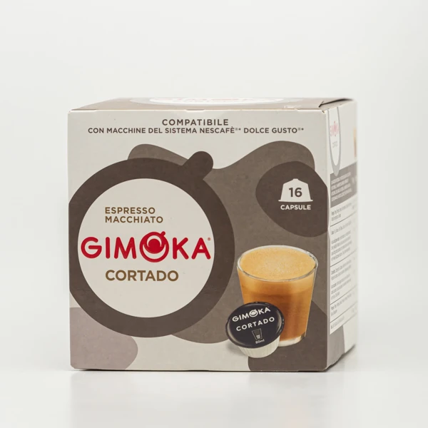 Gimoka Cortado Dolce Gusto kompatibilis kapszula (16 db kapszula)