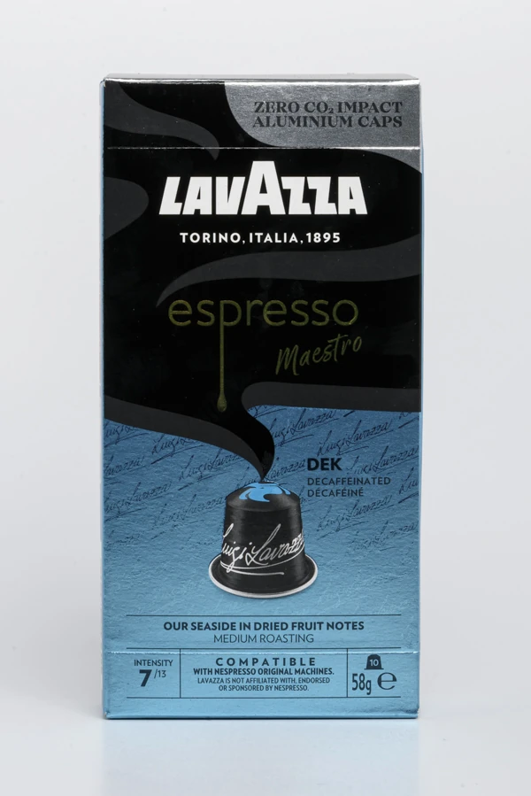 Lavazza Nespresso Espresso Maestro Dek Aluminium (10 kapszula)
