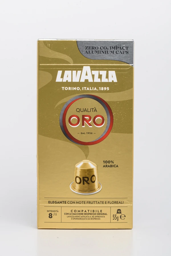 Lavazza Nespresso Espresso Maestro Qualitá Oro Aluminium (10 kapszula)