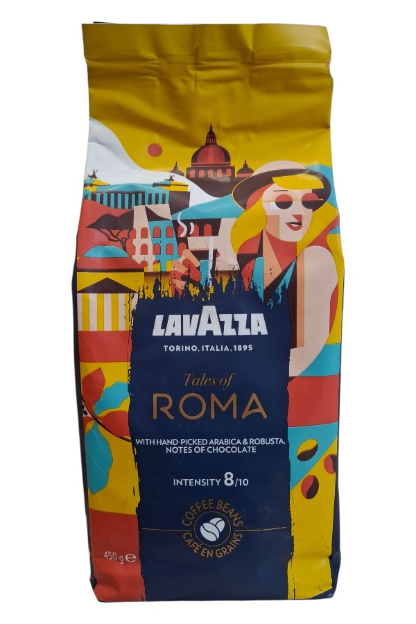 Lavazza Tales of Italy Roma szemes kávé (450g)