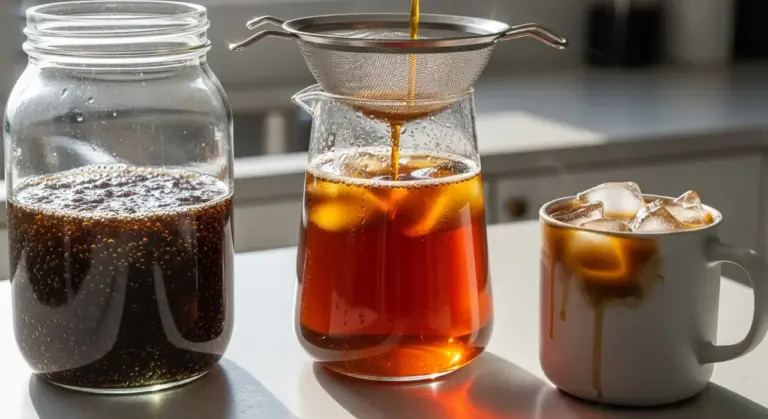 Cold brew otthon: hideg áztatású kávé lépésről lépésre