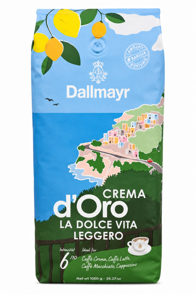 Dallmayr Crema d'Oro La Dolce Vita Leggero szemes kávé (1kg)