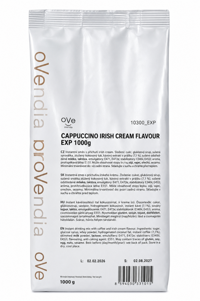 Provendia OVE Irish Cream Cappuccino italpor (1kg)