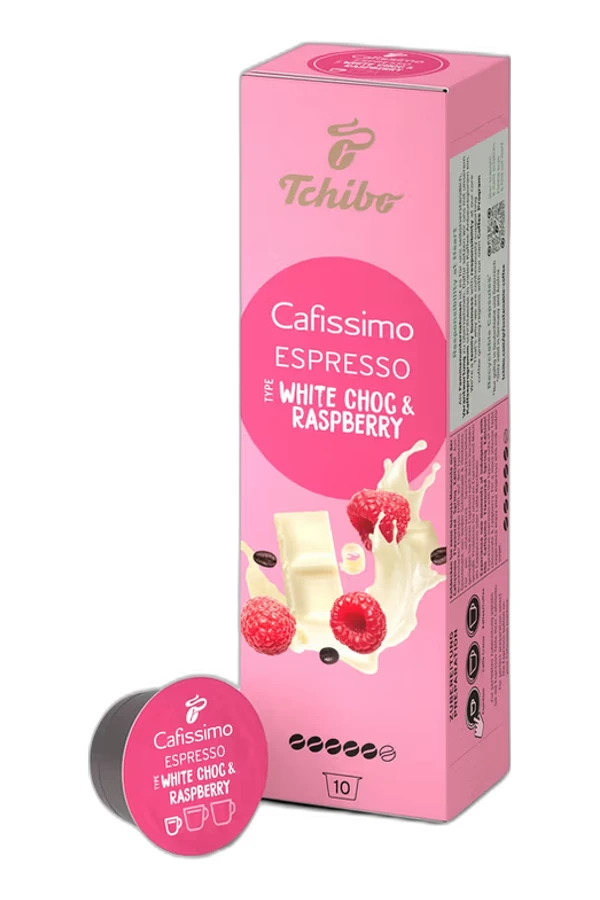 Tchibo Cafissimo Espresso White Choc and Raspberry (10 kapszula)