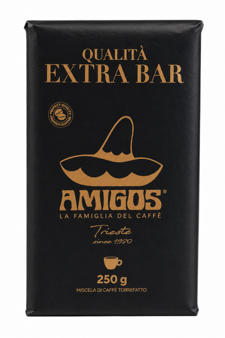 Amigos Caffe Qualita Extra Bar őrölt kávé (250g)
