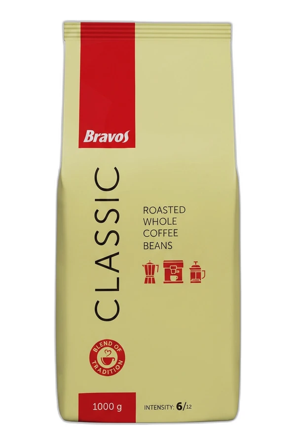 Bravos Classic szemes kávé (1kg)