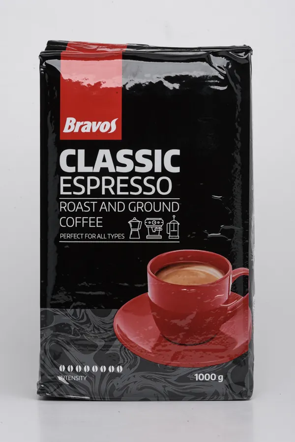 Bravos_classic_espresso_őrölrt_kávé