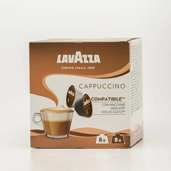 Lavazza_cappuccino_dolce_gusto_kompatibilis_kávékapszula_16db
